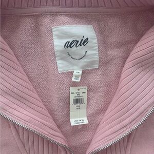 Aerie Sun's Out Quarter Zip Sweatshirt